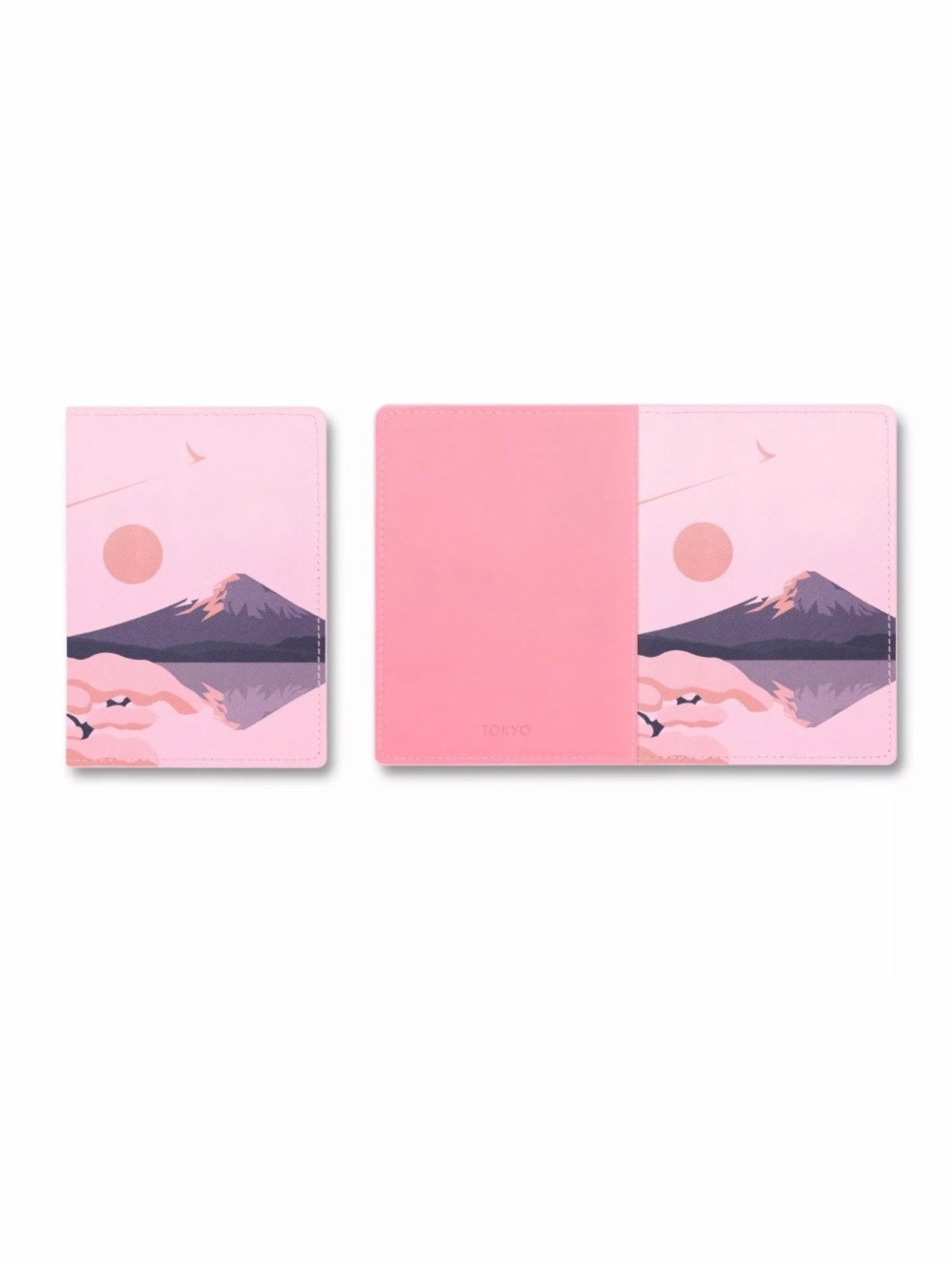 New Pink Mount Fuji Tokyo Passport Cover